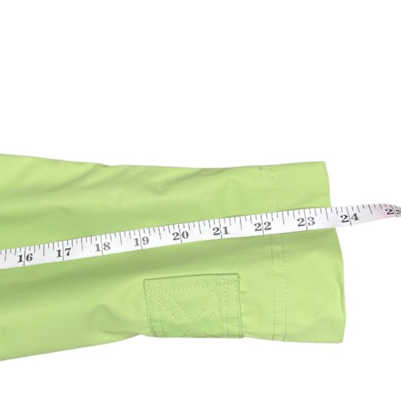 White Stag Women's Marble Green Raincoat Jacket Outdoors Pockets Spring Sz 8/10 - Picture 10 of 12